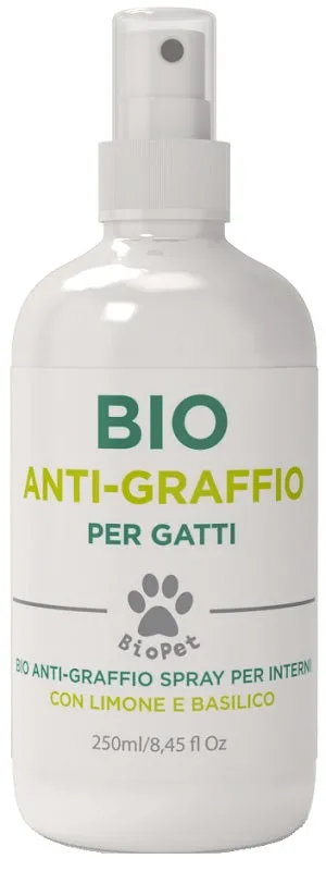 BIOPET ANTI GRAFFIO GATTI PER INTERNI SPRAY 250 ML