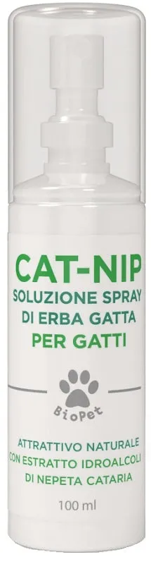 BIOPET CAT-NIP SOLUZIONE SPRAY ERBA GATTA 100 ML