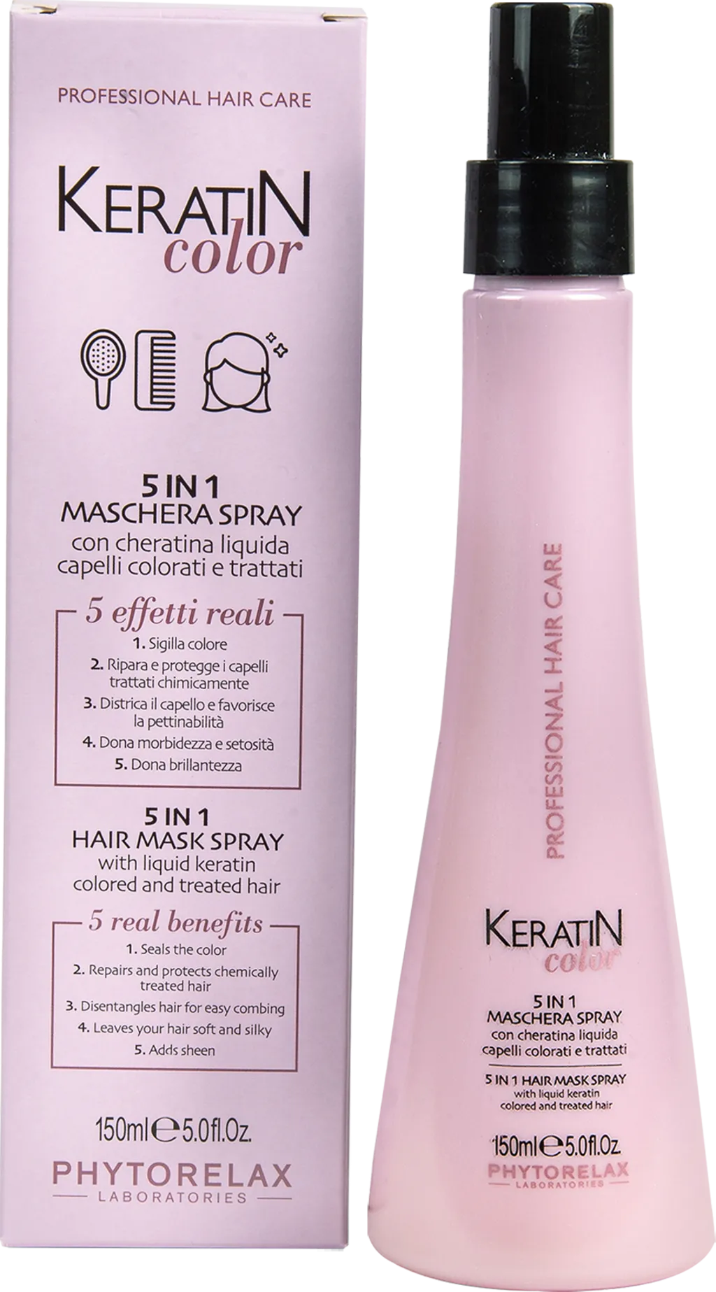 5in1 Maschera Spray - Keratin Color, 150 ml